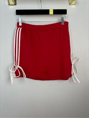 NWT Le Lis Red White Skirt